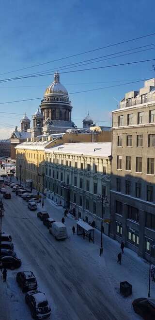 Гостиница  Петро Палас Санкт-Петербург Номер Делюкс с видом на город и кроватью размера "king-size"-1